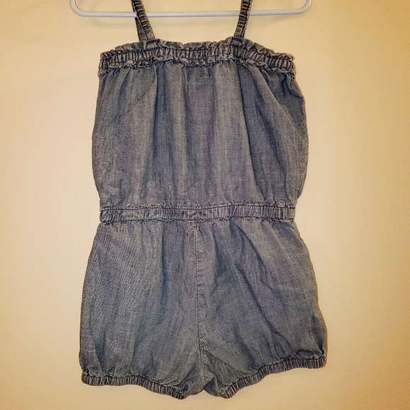 Baby GAP Chambray Romper with Pockets!!!!! - Picture 2 of 3
